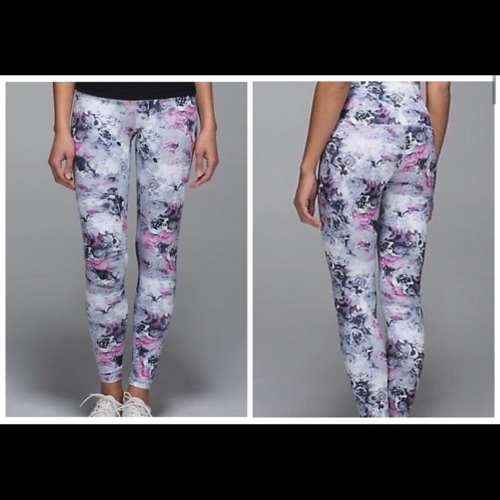 Rare Lululemon Moody Mirage Wunder Under Leggings